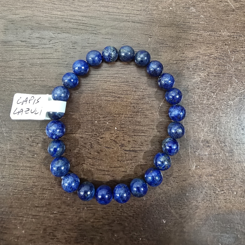 Lapis Lazuli Crystal Bracelet 8 mm